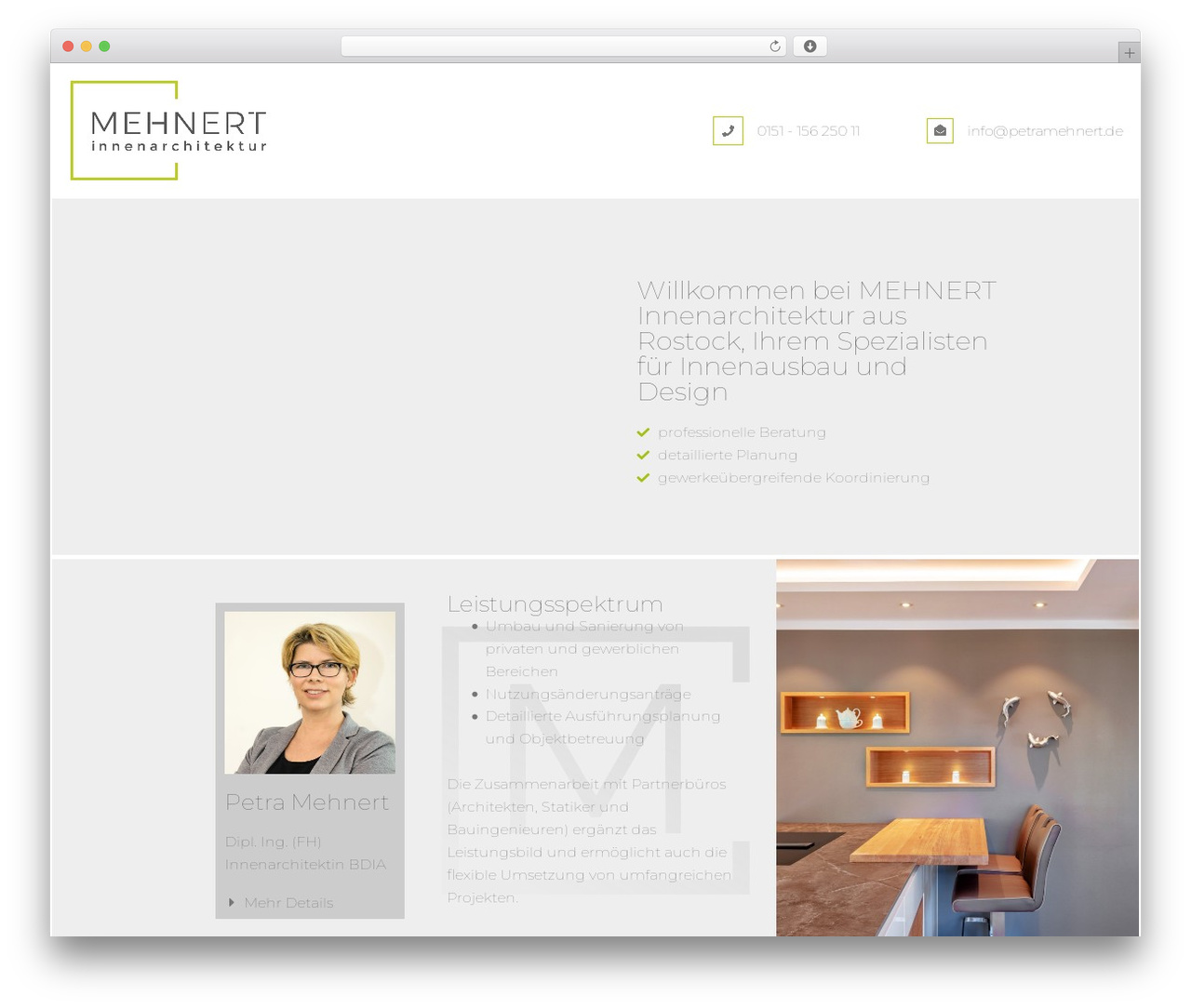 Theme WordPress MEHNERT Innenarchitektur - petramehnert.de Theme WordPress MEHNERT Innenarchitektur - petramehnert.de