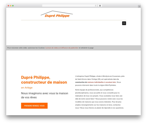 Theme WordPress Betheme - maisonbois-dupre.com