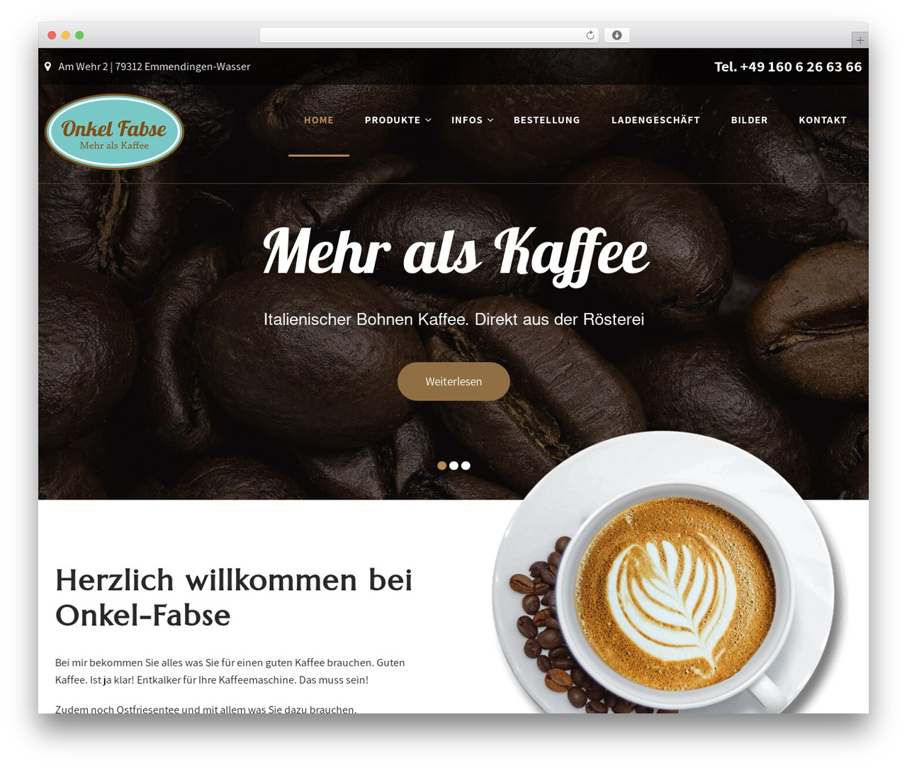 Theme WordPress Cafe Pro - onkel-fabse.de Theme WordPress Cafe Pro - onkel-fabse.de