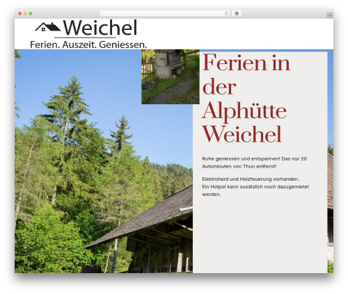 Theme WordPress OceanWP - weichel.ch