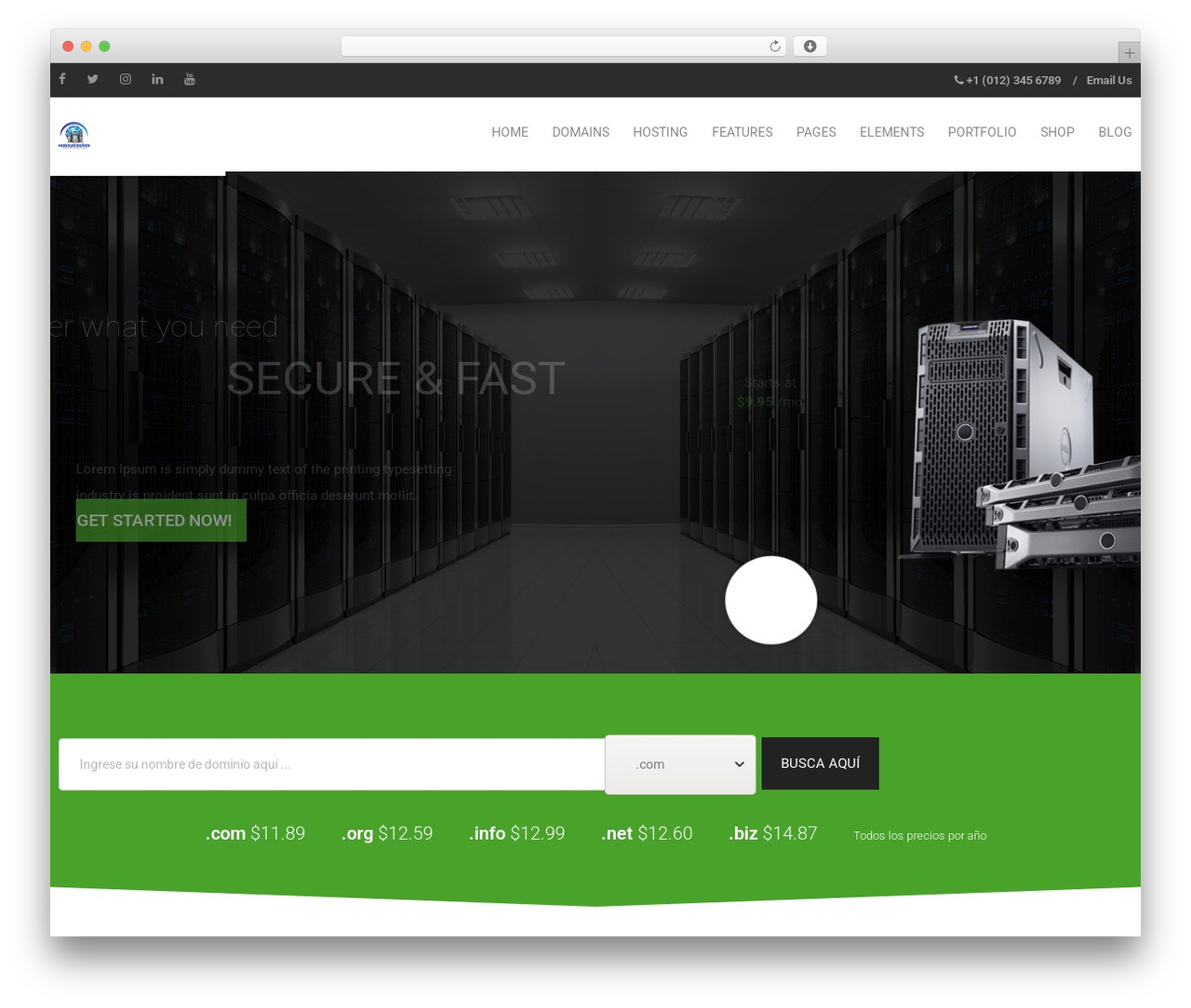 WordPress theme Maxhost - xn--hondudiseos-9db.com