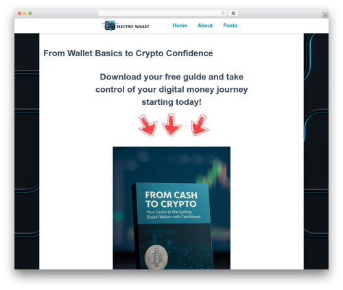 WordPress theme SimpleMobile - electrowallet.com