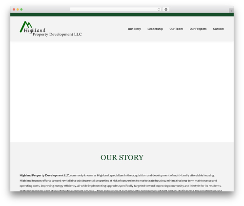 WordPress theme The7 - highlandcompanies.com