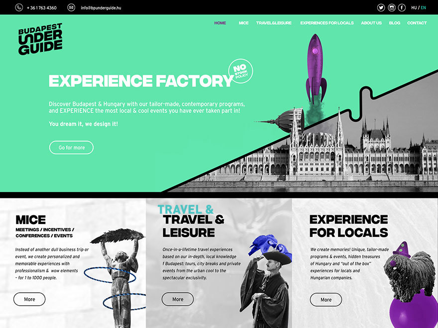 WordPress website theme Budapest UnderGuide WordPress website theme Budapest UnderGuide
