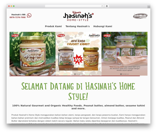 WP theme Breakdance Zero Theme - hasinahs.com