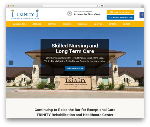 WP theme FixIt - trinityrhc.com