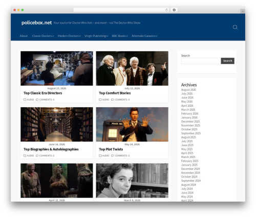 Coldbox WordPress theme - policebox.net