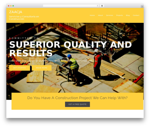 Construct-Ex theme WordPress - zaacja.com Construct-Ex theme WordPress - zaacja.com