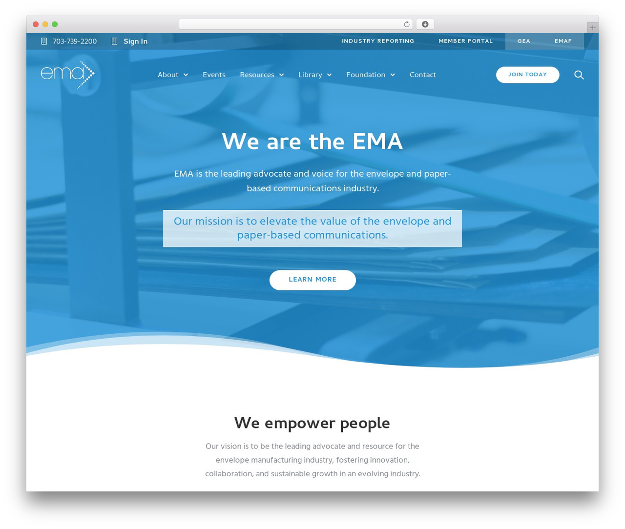 Exponent theme WordPress - envelope.org