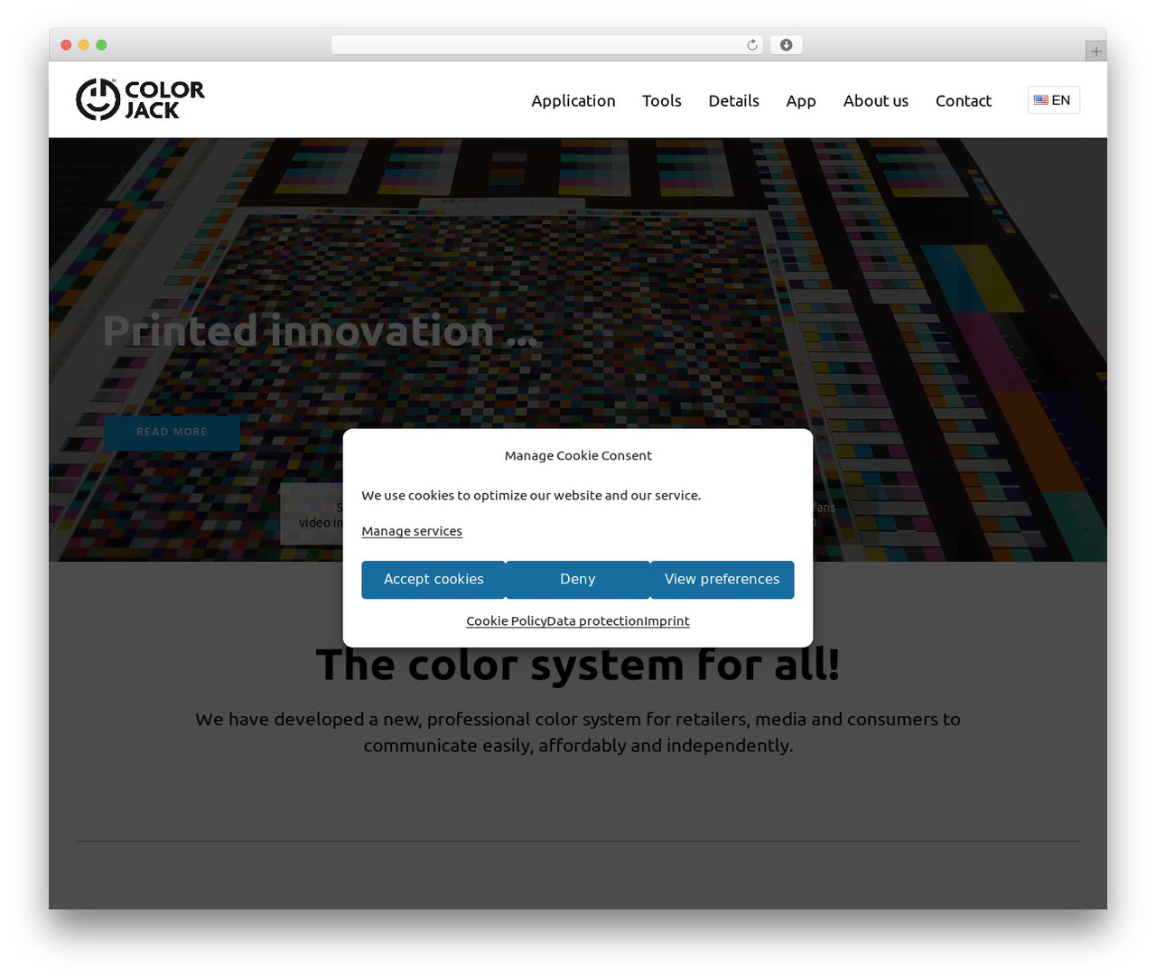 Exponent WordPress theme - color-jack.com