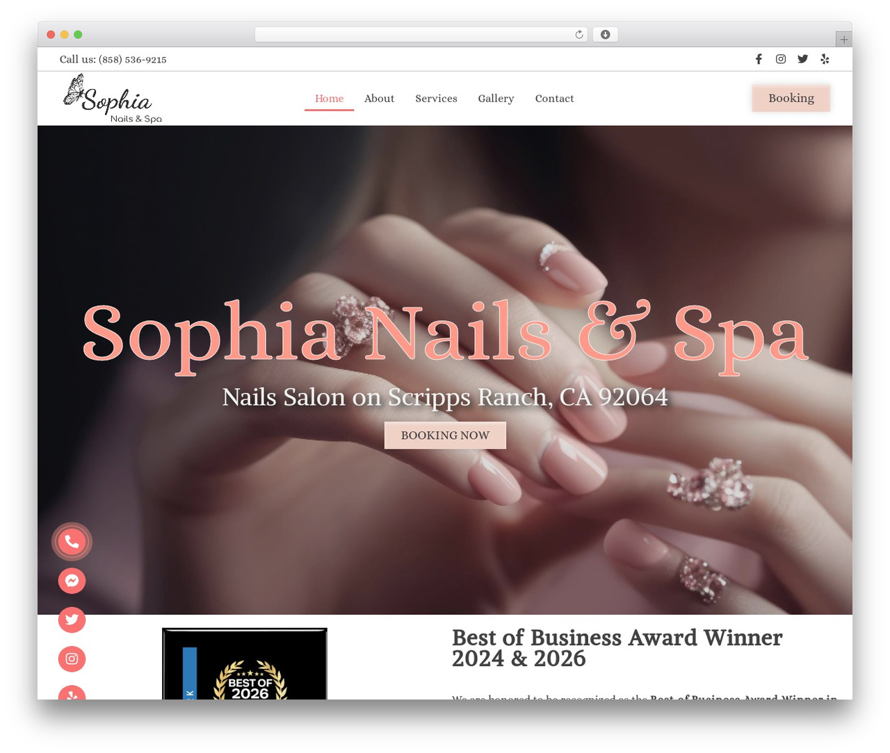 Hello Elementor free WP theme - sophianailsnspa.com Hello Elementor free WP theme - sophianailsnspa.com