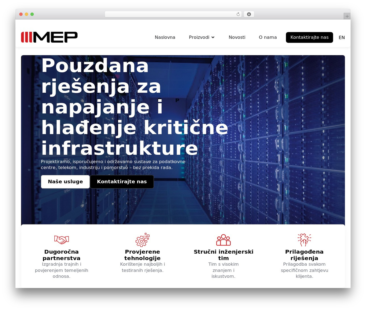 MEP theme WordPress - mep.hr