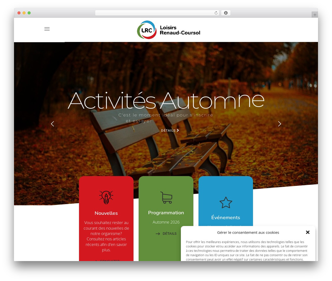 Integrio top WordPress theme - renaudcoursol.com