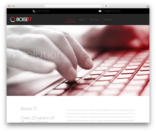 Kava theme WordPress - boiseit.com