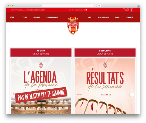 Splash WordPress theme - asmonacobasket.com