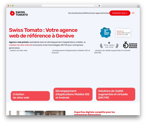 ST Base Theme WordPress theme - swisstomato.ch