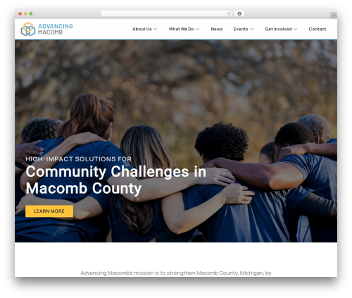 Theme WordPress Basic Hunch Free Template - advancingmacomb.com
