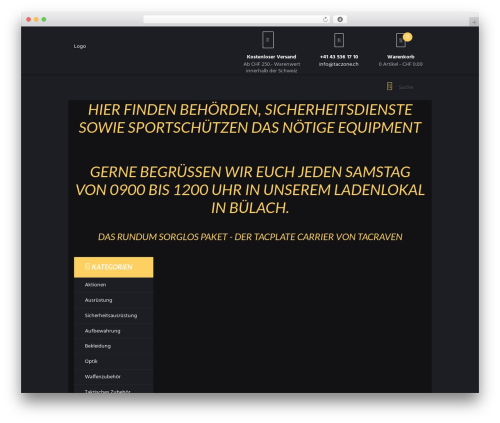 Theme WordPress Kingler Theme - taczone.ch