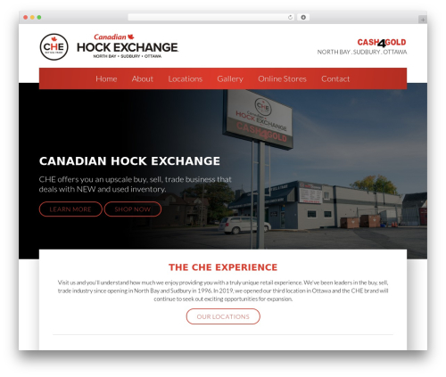 Webshark best WordPress theme - canadianhockexchange.ca