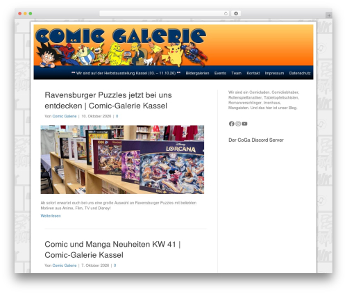 Envira albums WordPress plugin - comic-galerie.de