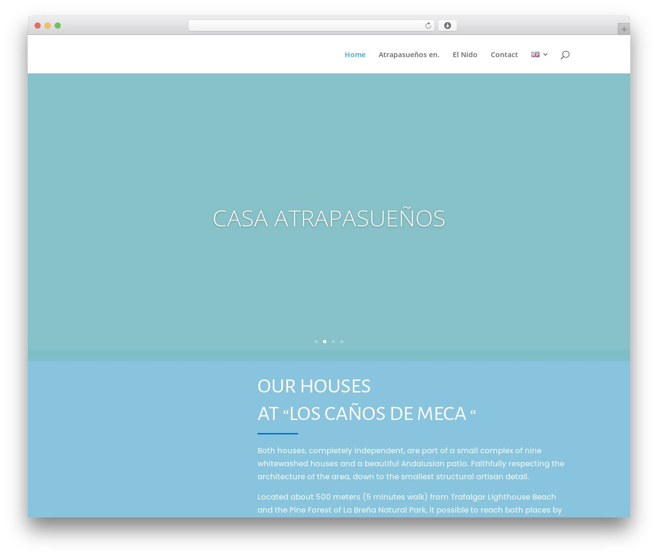 WordPress theme Divi - casasatrapa.com