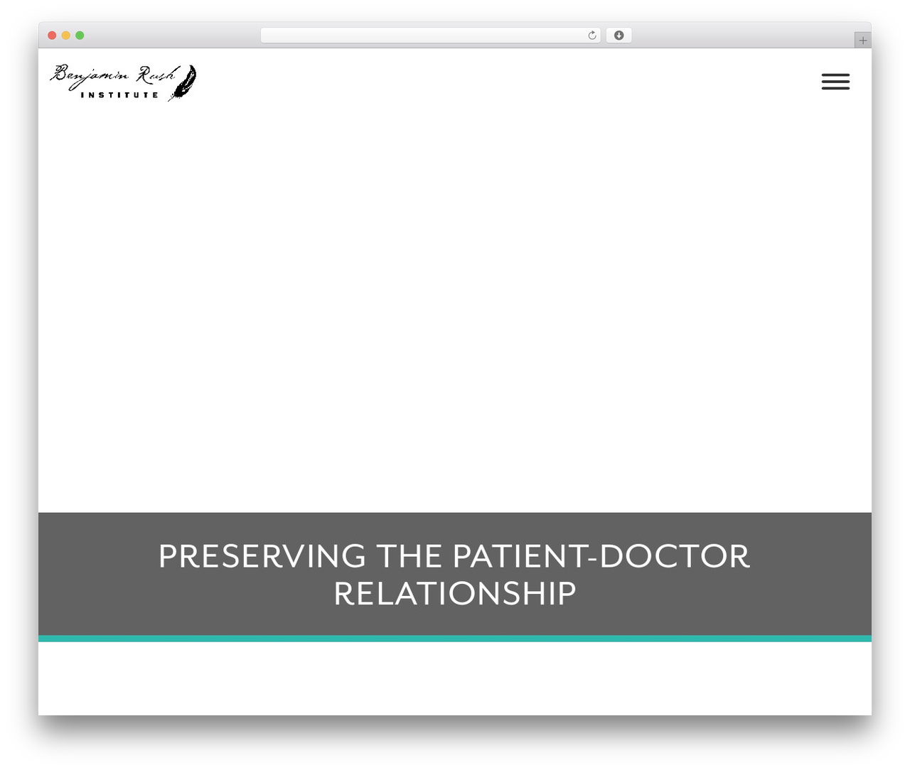 WordPress website theme Capabl - benjaminrushinstitute.org