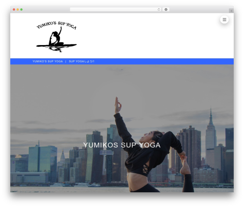 ActiveCamp WordPress theme design - yumikossupyoga.com
