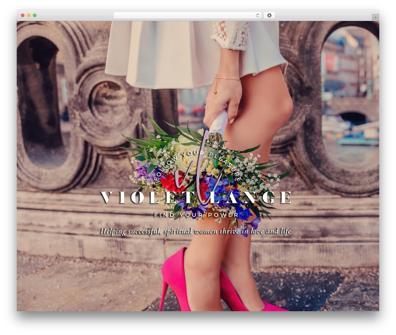 ANTHEM premium WordPress theme - violetlange.com