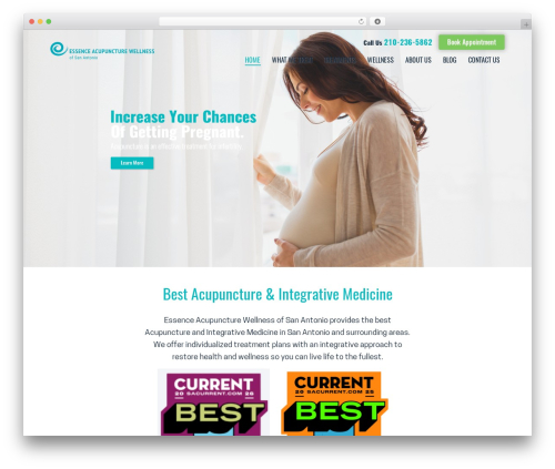Backyard Theme WordPress theme design - essenceacupuncturewellness.com