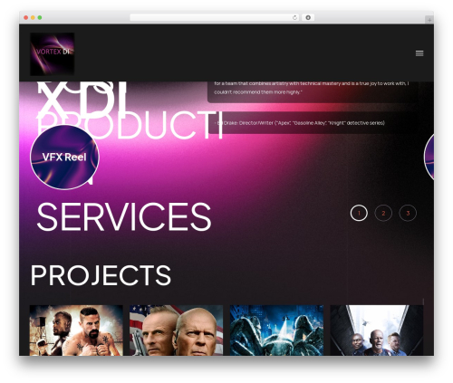 Best WordPress theme Agencium - vortexdi.com