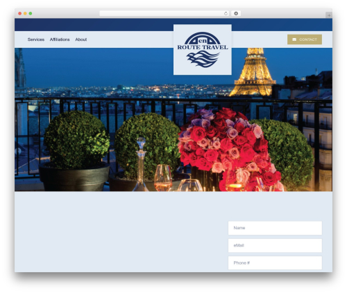 Buzz To The Rescues theme WordPress - enroutetravel.com