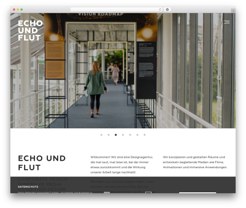 Fieldsets theme WordPress - echoundflut.com