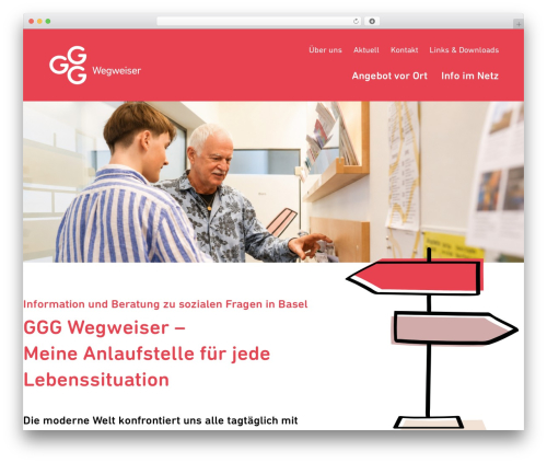 Stratum menu WordPress plugin - ggg-wegweiser.ch