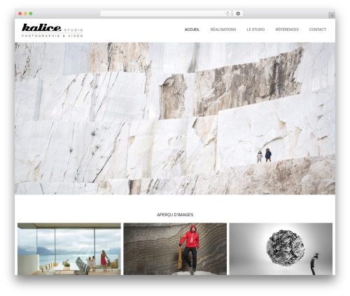 Hello Elementor WordPress theme - kalice.fr
