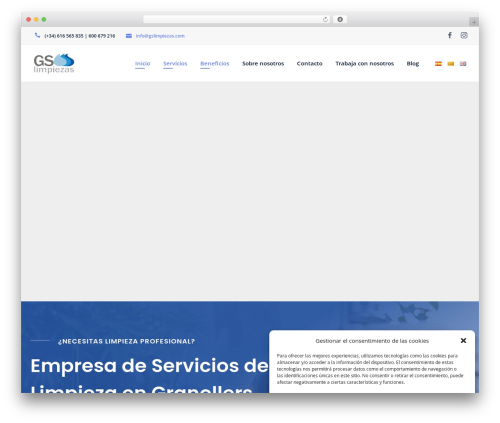 Moppers theme WordPress - gslimpiezas.com