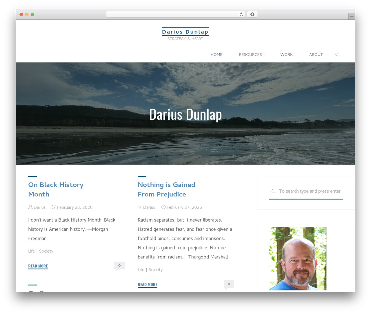 Roseta WordPress theme design - dariusdunlap.com Roseta WordPress theme design - dariusdunlap.com