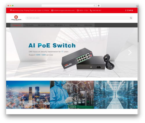Switch WordPress theme - switchcongnghiep.com