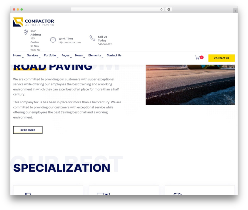 Theme WordPress Compactor - mos-asfalt.ru