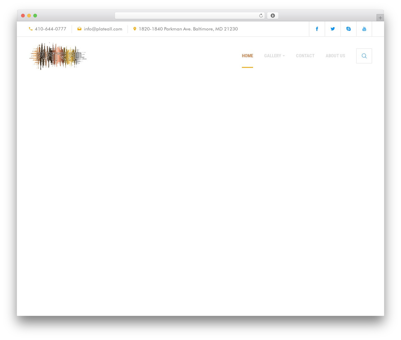 Theme WordPress Facmaster - plateall.com