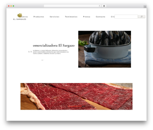 Theme WordPress Quart - sargazo.com