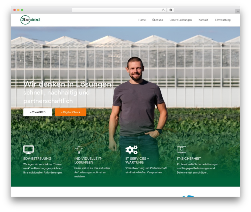 Webify premium WordPress theme - 2bewired.at