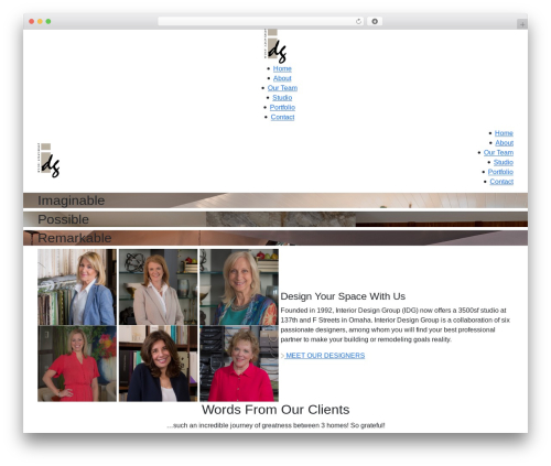 WordPress theme Dsquared - idgomaha.com