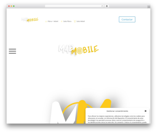 WordPress theme Base Pro Child Theme - madmobile.es