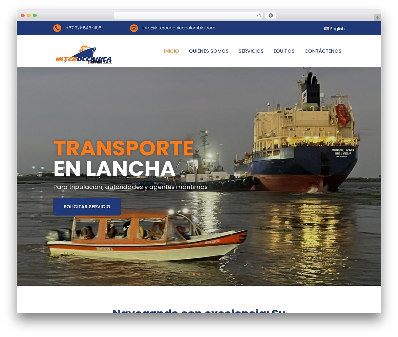 WordPress theme IRIARTEC - Divi Child - interoceanicacolombia.com