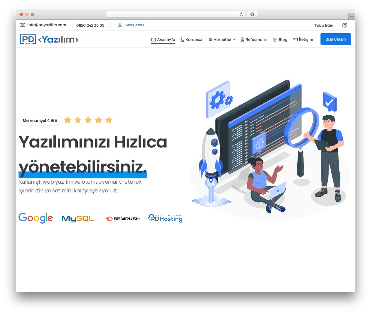 WordPress theme Essentials - pdyazilim.com