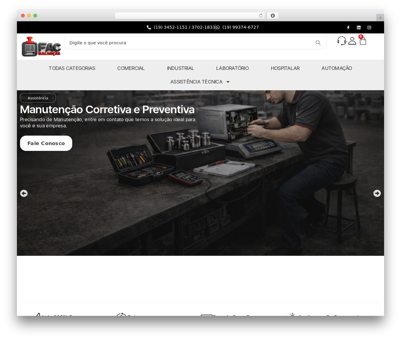 WordPress theme Hello Elementor - facbalancas.com.br