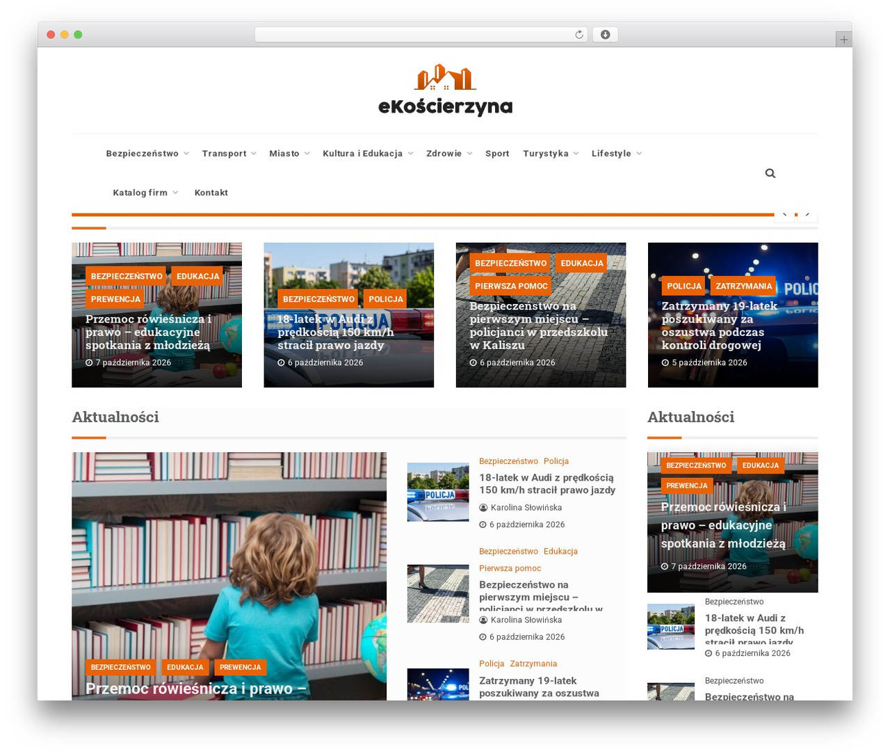 WordPress theme Intimate Plus - ekoscierzyna.pl