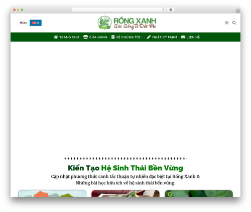 WordPress theme LUAN - rongxanh.com