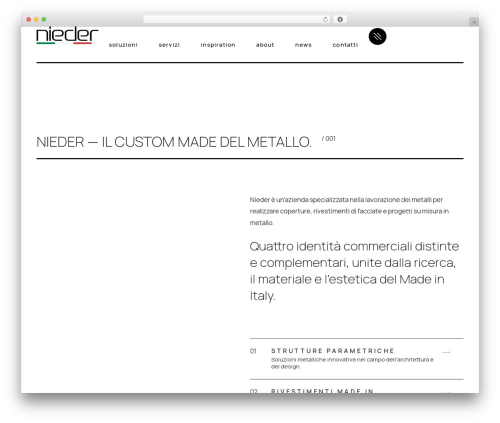 Orbius core WordPress plugin - nieder.it
