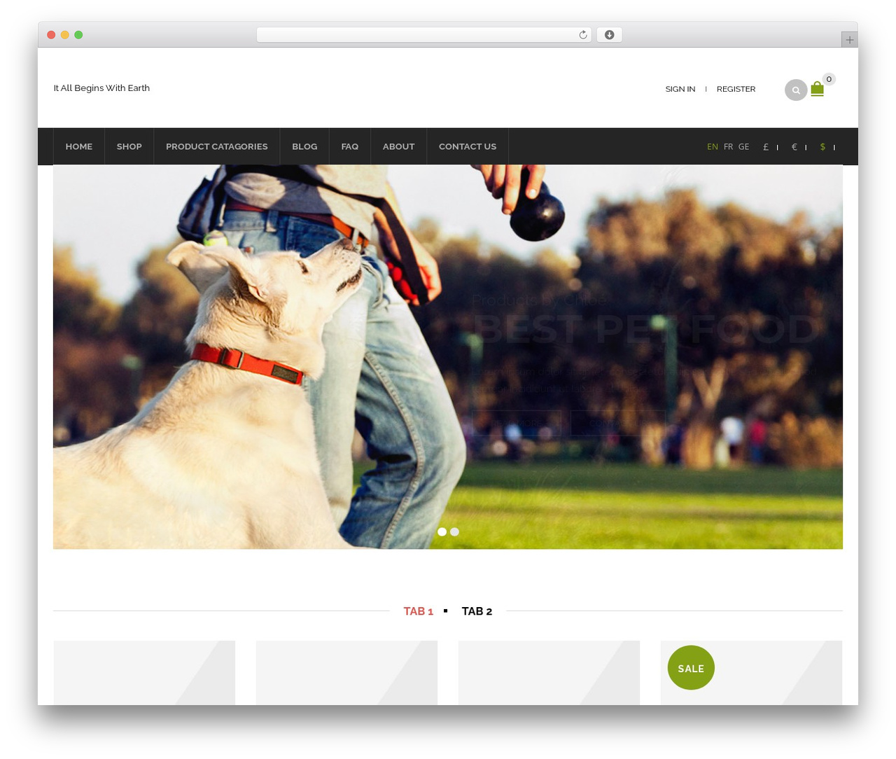 WordPress website theme WooPress - 8theme WordPress theme - alphaearthing.com